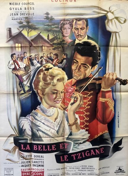 DIE SCHÖNE UND DER ZIGEUNER Jean Dreville 1958 120