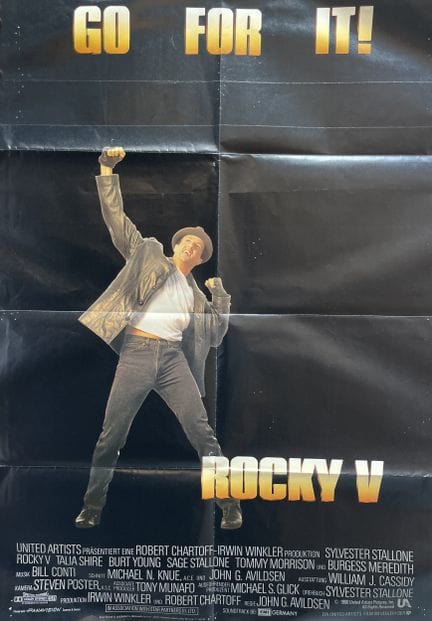 ROCKY 5 John G. Alvildsen 1990 80 x 124 cm Deutsch