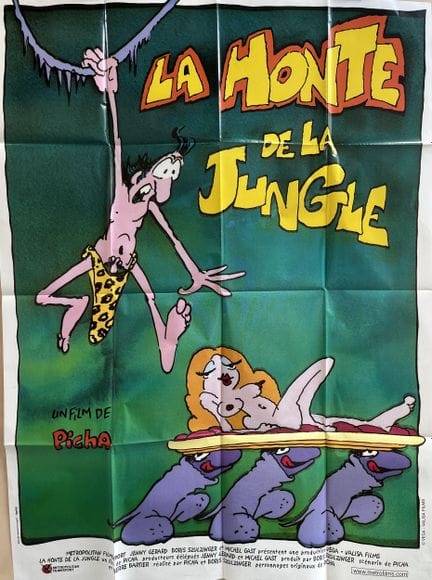„LA HONTE DE LA JUNGLE“ Picha 1975 120 x 160 cm Fr