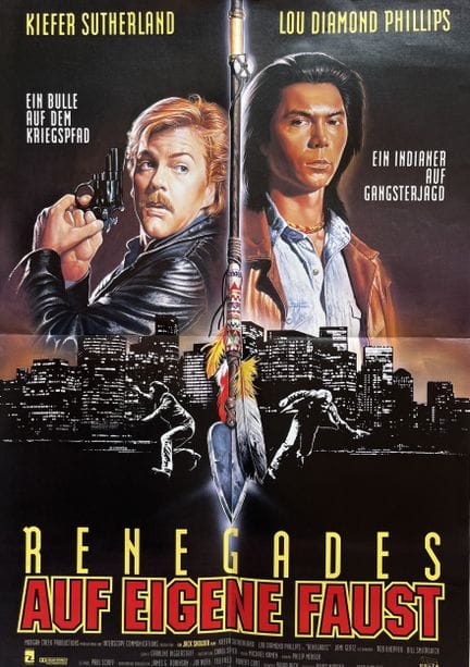 AUF EIGENE FOST / RENEGADES Jack Sholder 1989 60x8