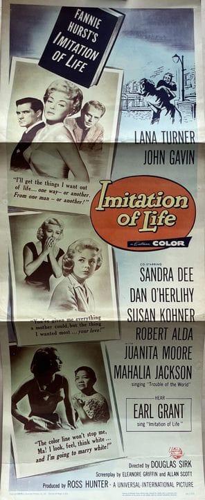 IMITATION OF LIFE Douglas Sirk 1959 36 x 90 cm (US