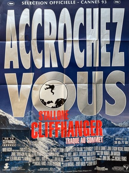 CHASE AT THE SUMMIT / CLIFFHANGER Renny Harlim 199
