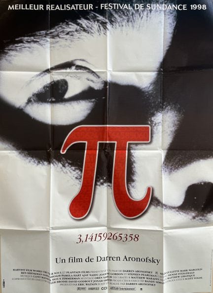 Regie: Darren Aronofsky, 1998, 120 x 160 cm, franz