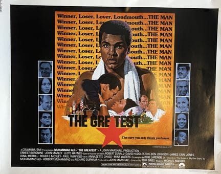 THE GREATEST Tom Gries 1977 71 x 56 cm (US-Halbbla