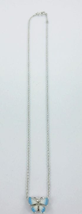 DIOR, Diorette.
Collier or gris 750 millièmes avec