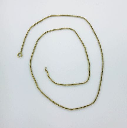 Catena in oro 375 millesimi (piccolo danno alla ch