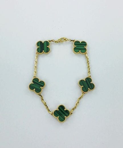 VAN CLEEF & ARPELS, Alhambra.
Bracelet or 750 mill