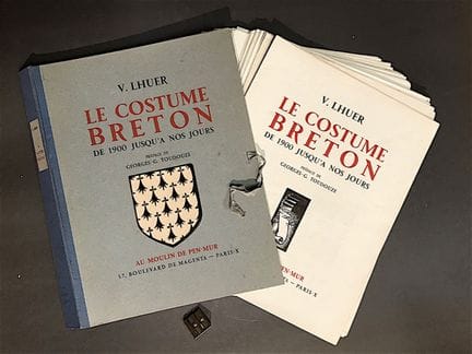 LHUER (Victor). El traje bretón desde 1900 hasta n