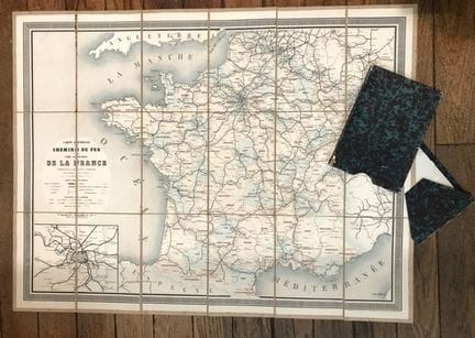 [Railroads] - General Map of the Railroads and Wat