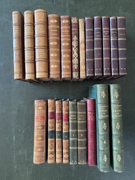 17 works, 21 volumes:
- COTTIN (Sophie Ristaud). *