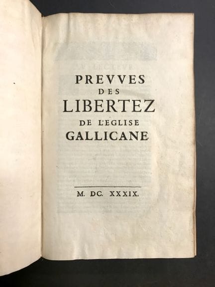 [PITHOU (Pierre)]. [Traitez des droits et libertez