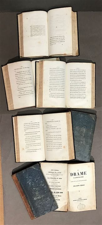 DUMAS (Alexandre). El drama de 1893. Escenas de la