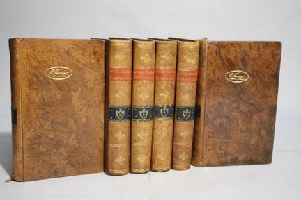 ROZIER (Abbé François).农业实践、农村和家庭经济以及兽医课程全书。按字母顺序排
