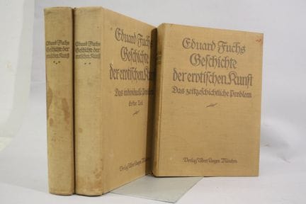 FUCHS (Eduard).Geschichte des erotischen Kunst. 
M