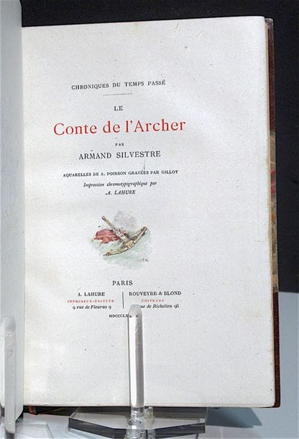 SILVESTRE (Armand). [POIRSON (A.)]. Crónicas de ti