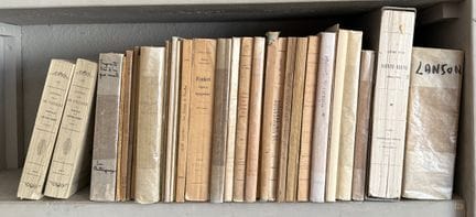 LITERATURE, LITERARY STUDIES, etc. About thirty wo