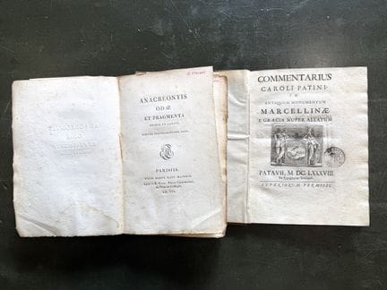 PATIN (Charles). Commentarius Caroli Patini, in an