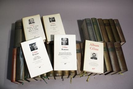 LA PLEIADE.
Set of 35 volumes. Without cases. Incl