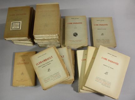 ROLLAND (R.). Ensemble de 20 volumes brochés, non 