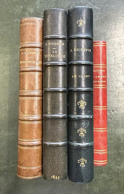 RICHEPIN (Jean). Le Cadet. 
París, Charpentier, 18