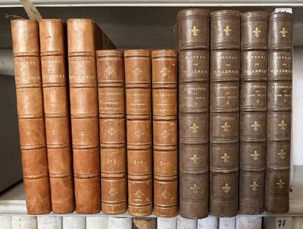 LITERATURE. 3 works, 10 volumes:
- MILLEVOYE (Char