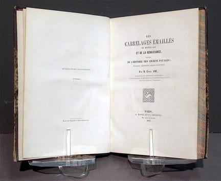 AME (Emile). Les carrelages émaillés du Moyen-âge 
