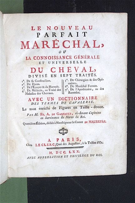 GARSAULT (François-Alexandre de). Le nouveau parfa