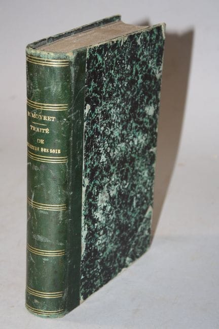 MOYRET (Marius). Traité de teinture des soies prec