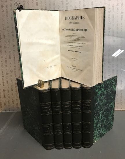 [COLLECTIF]. Biographie universelle ou dictionnair