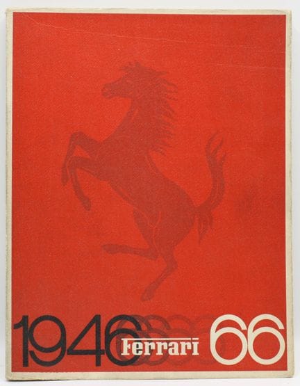 FERRARI 1946–1966. 
Bologna   Milan, Office Grafic