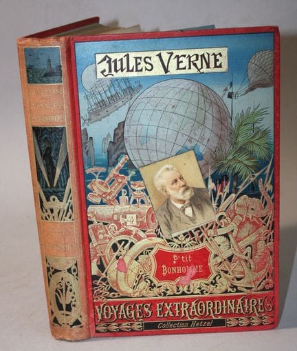 VERNE (Jules).P'tit Bonhomme. 
P, Hetzel, 1893; in