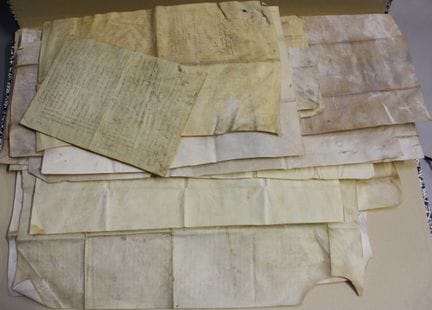 [AUVERGNE - ARCHIVES MANUSCRITES XVIe siècle]. Imp