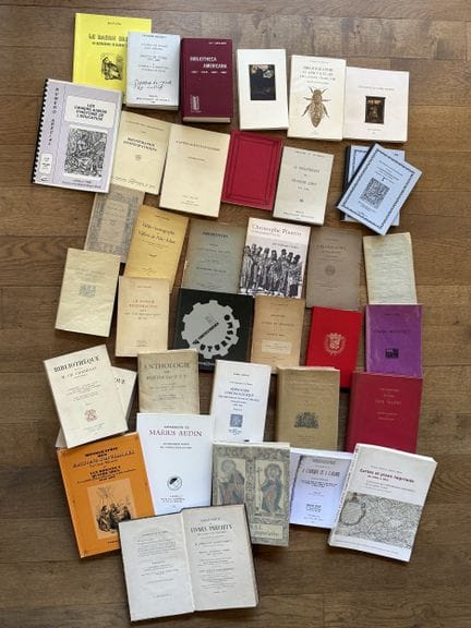BIBLIOGRAPHIES - 37 volumes :
- LECLERC (Ch.). Bib