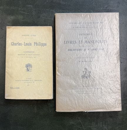 GIDE (André). Charles-Louis Philippe. Conférence p