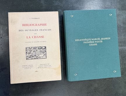 CHASSE   BIBLIOGRAPHIES.
- THIEBAUD (Jules). Bibli