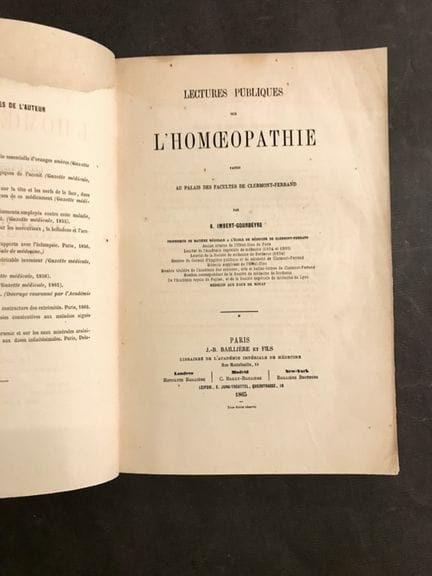 IMBERT-GOURBEYRE (A.). Conferencias públicas sobre