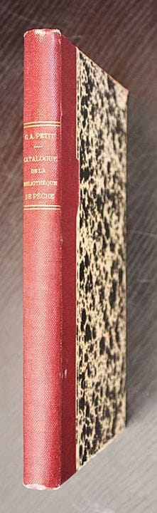 PETIT (G. Albert). Catalog of the Library of Mr. G