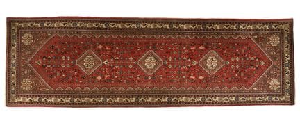IRAN, Abadeh
Hand-knotted wool gallery rug featuri