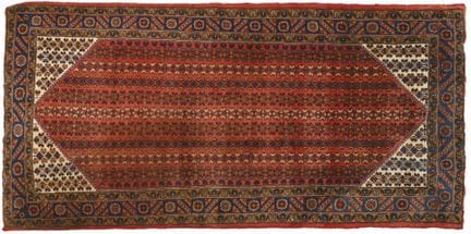 IRAN, Songor
Hand-knotted wool rug with a delicate