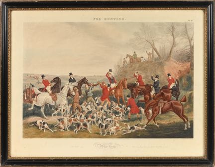 D'après Henry ALKEN, gravé par J. HARRIS
Fox hunti