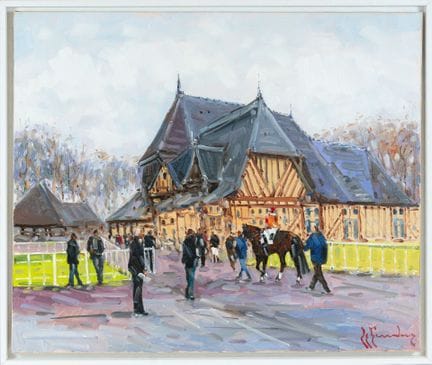 Guy LEGENDRE (né en 1946)
"Deauville, le rond de p