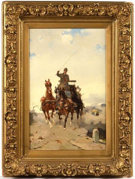 Alfredo TOMINZ dit John HARWEY (1854-1936)
" la ro