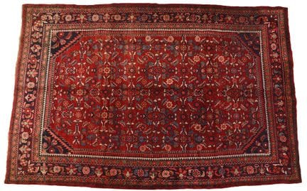 IRAN, Tadjabad
Hand-knotted wool rug with a dark r
