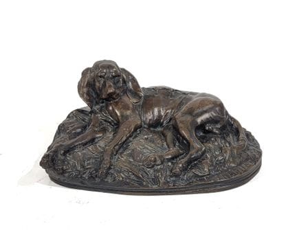 Emmanuel FRÉMIET (1824-1910).
"Chien de meute bles
