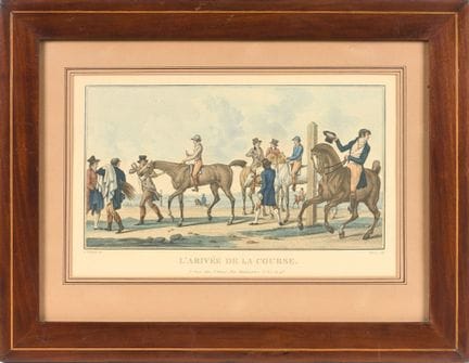 Carle VERNET, gravé par DARCIS
"La course" et "L'a