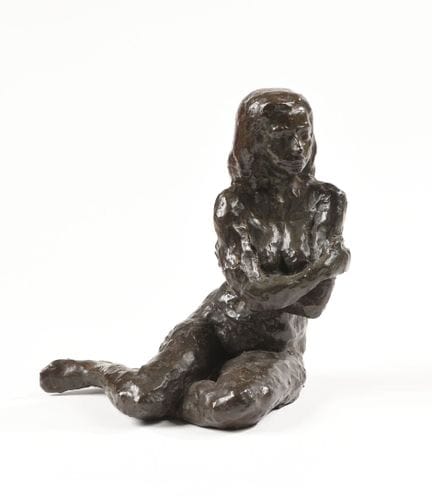 Philippe DEWALLEYNE (Born in 1952)
"Seated Female 