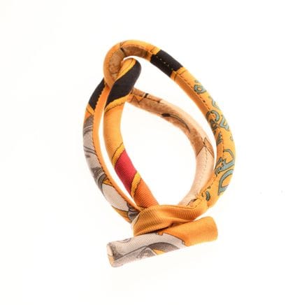 HERMÈS París 
Pulsera tipo «Petit h» recubierta de