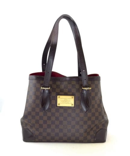 Louis VUITTON
Bolso «Hampstead» de lona Damier y p