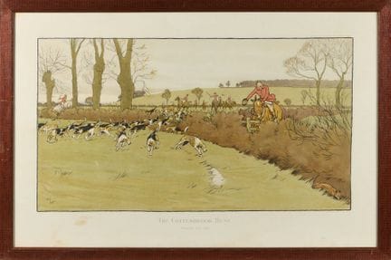 Cecil ALDIN (1870-1935) d'après
"The Cottesbrook H