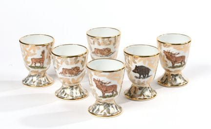 BERRY
Juego de 6 vasos de porcelana con decoración